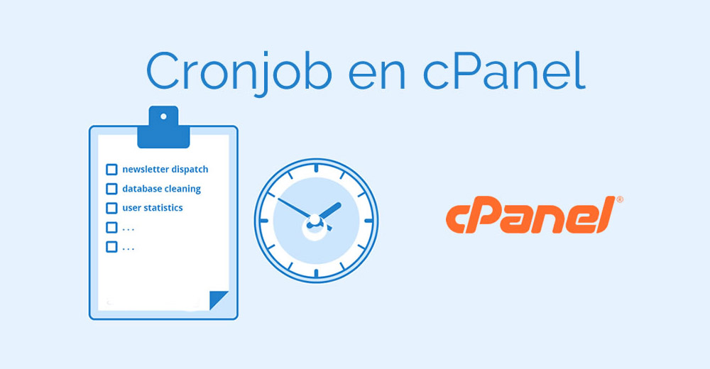 ejecutar cron desde cpanel