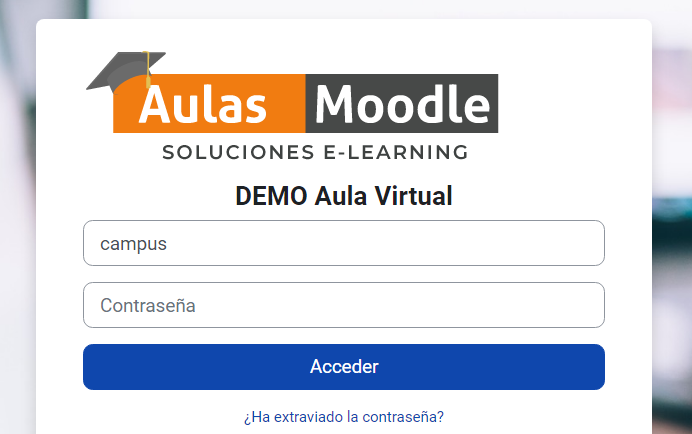 login moodle